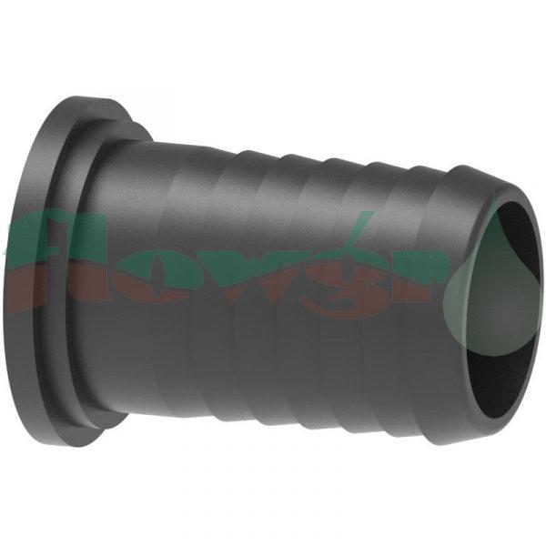 105320 - Arag Hose Tail Flat 20mm F 3/4in FlyNut