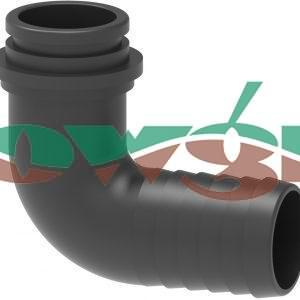 GE082 - Amazone Hose Joint Bend 90 D40 for nut 11/2in