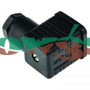 GDM 3P+E Black Housed Socket