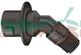 22674-1/4-NYB - TeeJet 45deg QJ adapter