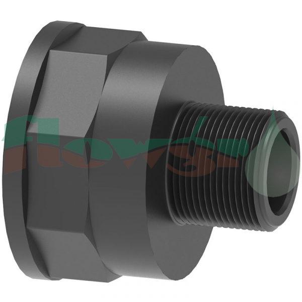 2452057 - Arag Female/Male Reducer Nipple 2inFx11/4inM