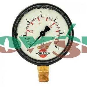280637 - Hardi Pressure Guage 6 Bar Bottom Entry