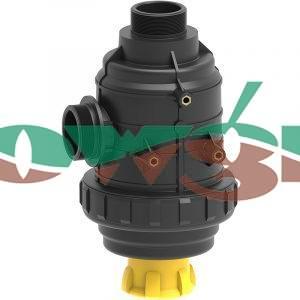 Arag 2in Short Bowl Suction Filter 27mm With Shutoff