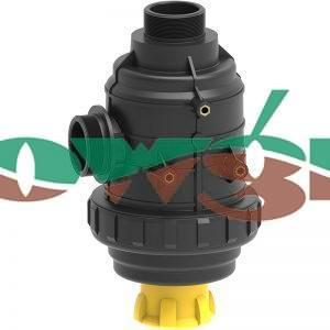 Arag 2in Short Bowl Suction Filter With Shutoff