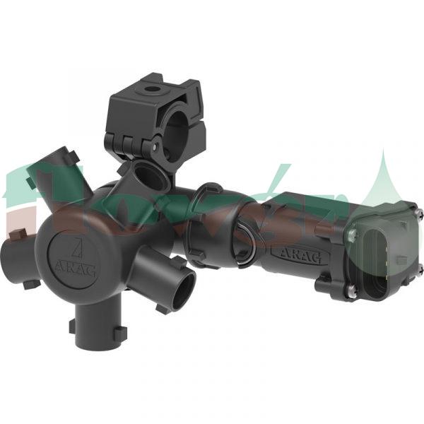 4064T95A2 - Arag 5-Way Nozzle Holder c/w Seletron Motor - Viton
