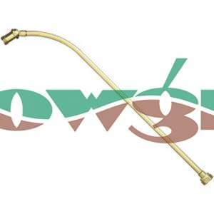4673-8 - TeeJet Curved Extension Brass - 8in