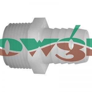 A1214 - Hose Tail 1/2inx1/4in (Nylon)