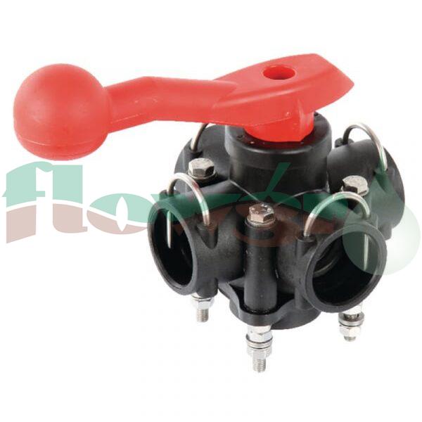 ALT61128 - Altek Manual Ball Valve 5-Way 11/4in