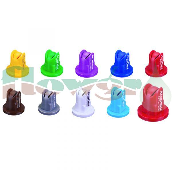TeeJet AccuPuls TwinJet Spray Tip (VisiFlo Plastic)