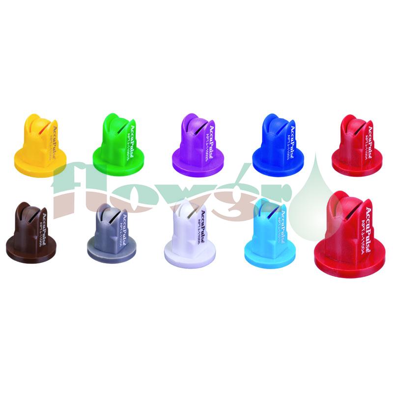 TeeJet AccuPuls TwinJet Spray Tip (VisiFlo Plastic)