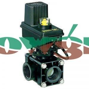 B346BEC-35-D - TeeJet Shutoff Valve 3-Way 11/4in DIN Socket