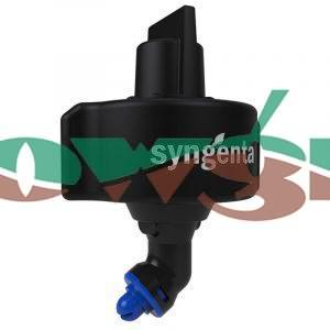 FC-3DN90-03 - Hypro 3D Ninety Nozzle In Cap - 03 Blue
