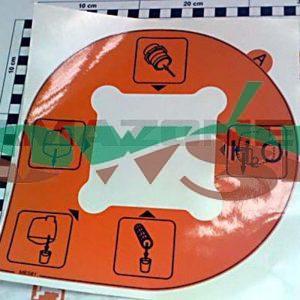 ME581 - Amazone Decal Vario Switch - Suction Side (A)