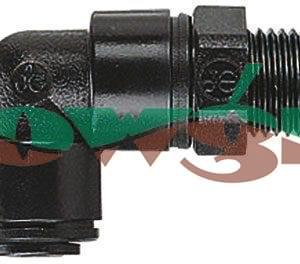 PM090401E - GF 1/8in - 4mm Male 90 Degree Swivel Elbow