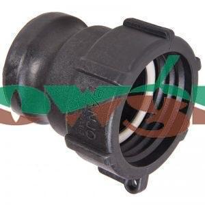 TA283QD - Banjo S60x6 Female Thread - 2in Male Banjo Adapter